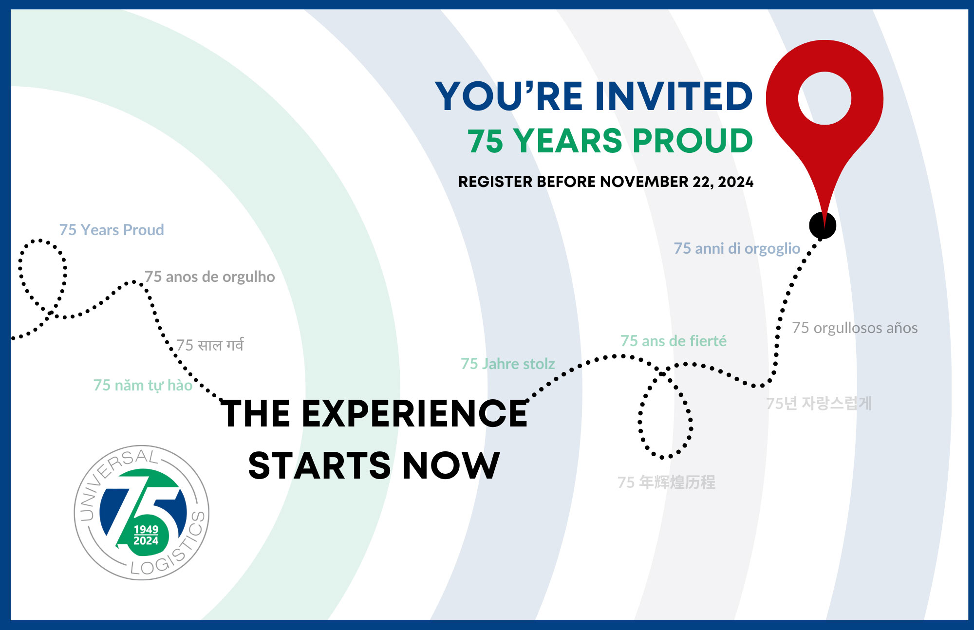 Let’s Celebrate 75 Years Proud - Universal Logistics Universal & YOU Internal Newsletter - November 2024