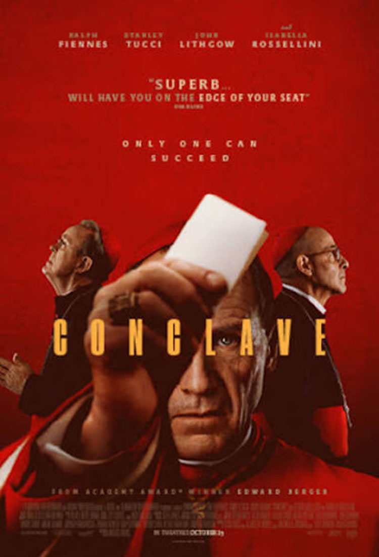 Conclave by Robert Harris Movie - Book Buzz - Universal Logistics Universal & YOU Internal Newsletter - January 2025